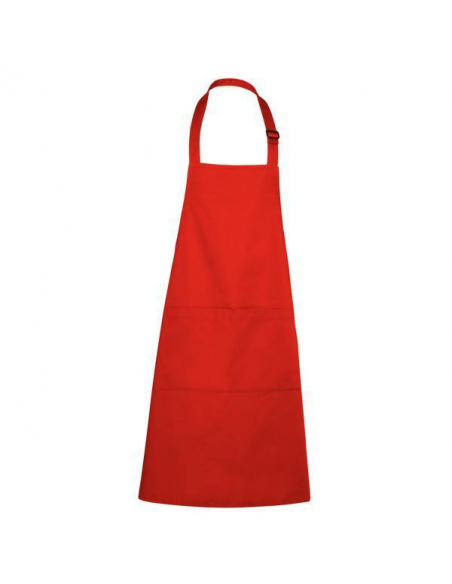 DELANTAL LARGO SARGA CON BOLSILLO MOD BENOIT