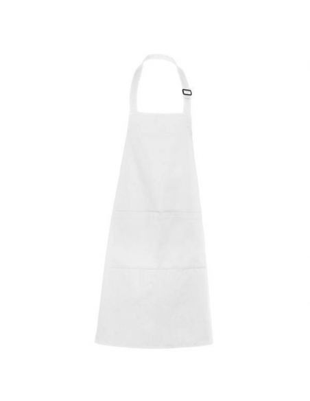 DELANTAL LARGO SARGA CON BOLSILLO MOD BENOIT