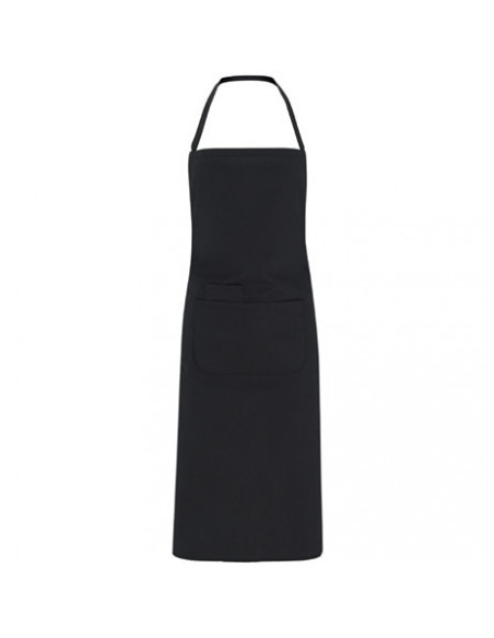 DELANTAL LARGO DE POPELÍN CON BOLSILLOS MOD DUCASSE