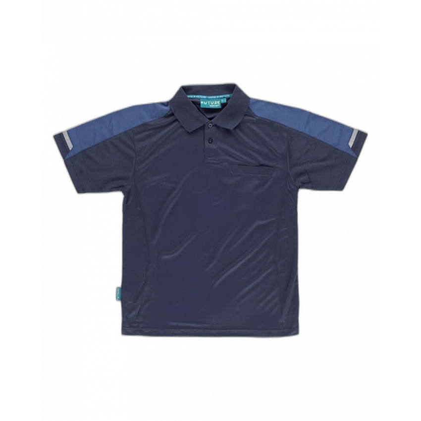 POLO WORKTEAM MANGA CORTA COMBINADO MOD WF2850