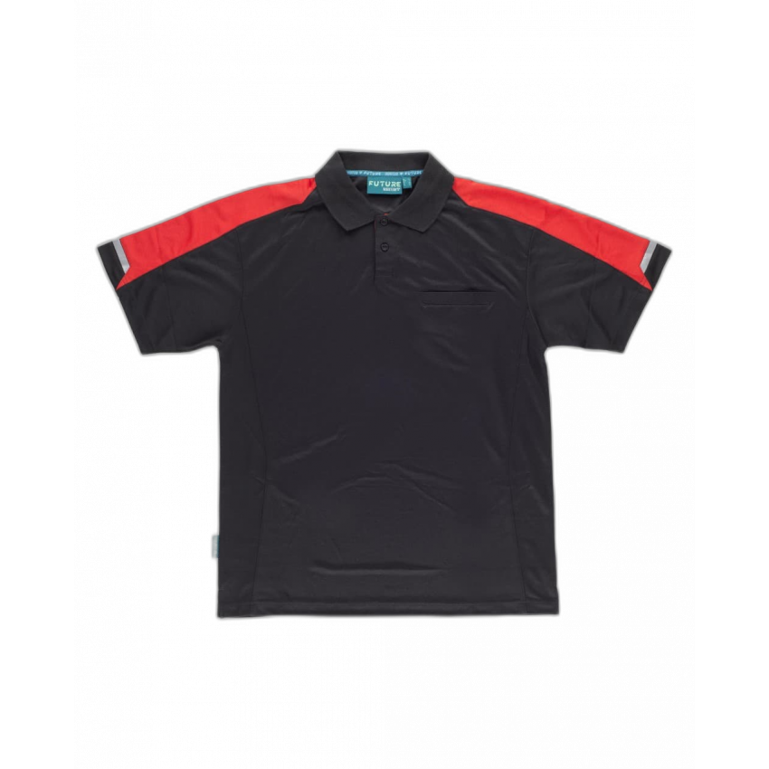 POLO WORKTEAM MANGA CORTA COMBINADO MOD WF2850