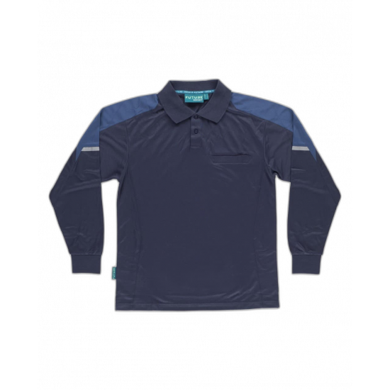POLO WORKTEAM MANGA LARGA COMBINADO MOD WF2852