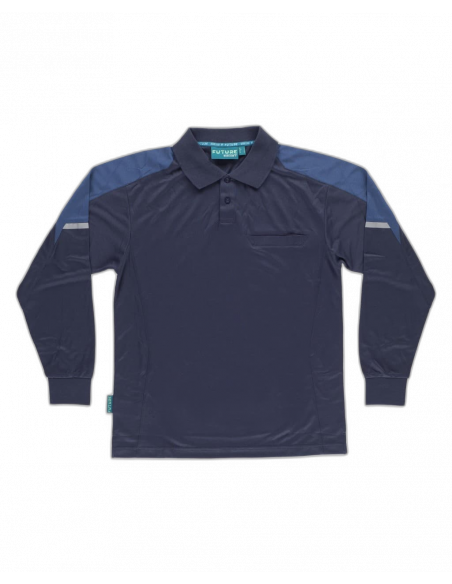 POLO WORKTEAM MANGA LARGA COMBINADO MOD WF2852