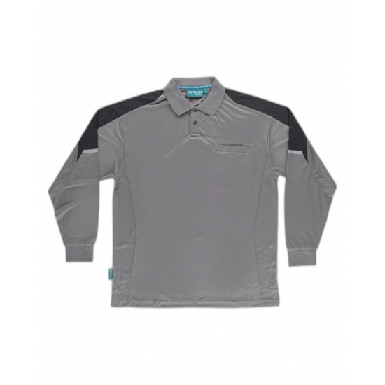 POLO WORKTEAM MANGA LARGA COMBINADO MOD WF2852 2