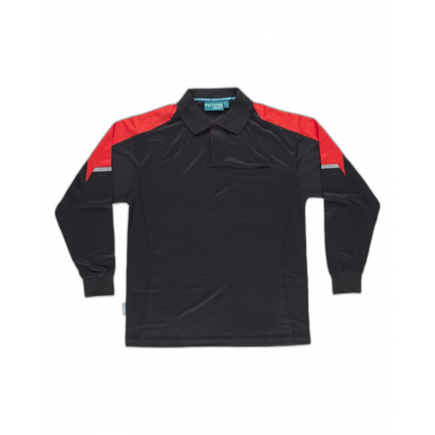 POLO WORKTEAM MANGA LARGA COMBINADO MOD WF2852