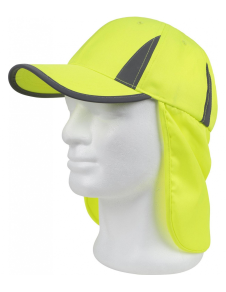 GORRA WORKTEAM CON CUBRENUCAS ALTA VISIBILIDAD MOD WFA904