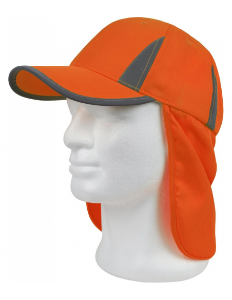GORRA WORKTEAM CON CUBRENUCAS ALTA VISIBILIDAD MOD WFA904