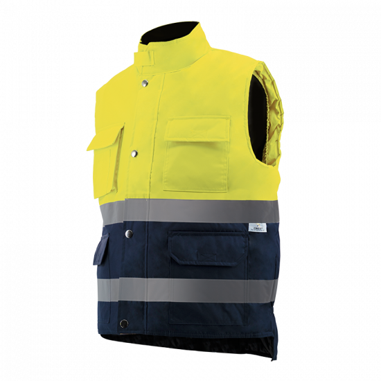 CHALECO CHINTEX ACOLCHADO MULTIBOLSILLOS ALTA VISIBILIDAD MOD 1097 2