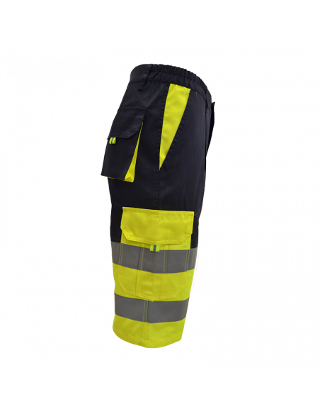 BERMUDA CHINTEX MULTIBOLSILLOS COMBINADA ALTA VISIBILIDAD MOD1061B