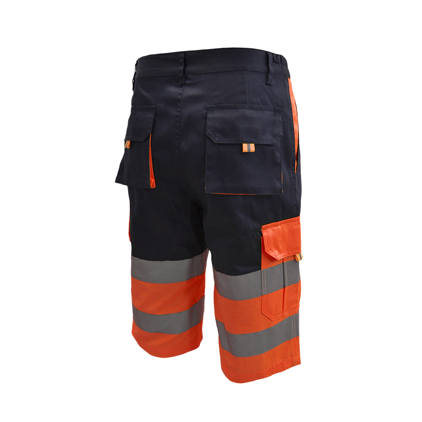 BERMUDA CHINTEX MULTIBOLSILLOS COMBINADA ALTA VISIBILIDAD MOD1061B