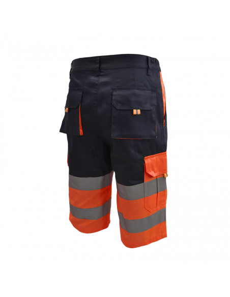 BERMUDA CHINTEX MULTIBOLSILLOS COMBINADA ALTA VISIBILIDAD MOD1061B