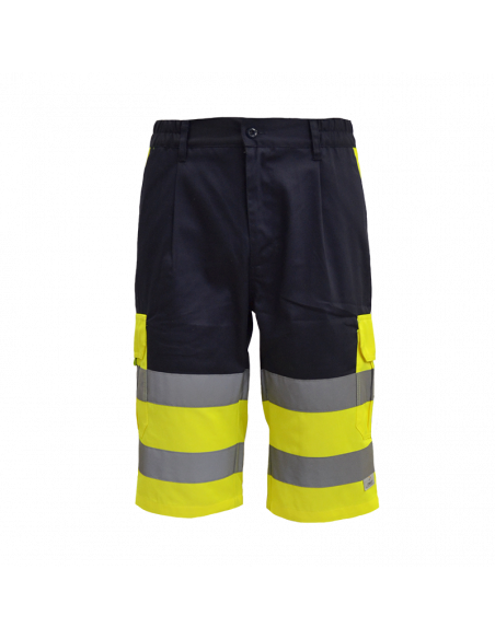 BERMUDA CHINTEX MULTIBOLSILLOS COMBINADA ALTA VISIBILIDAD MOD1061B