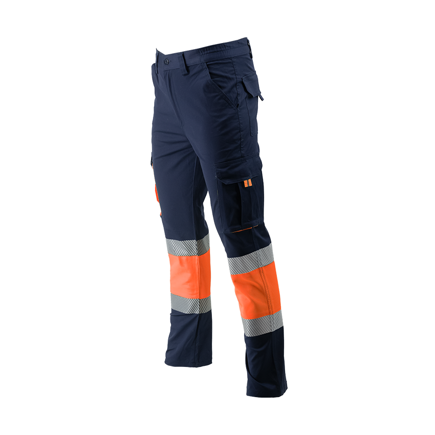PANTALÓN CHINTEX FORRADO ALTA VISIBILIDAD COMBINADO BANDAS SEGMENTADAS MOD 1090S