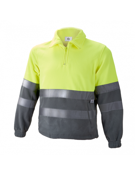 CHAQUETA CHINTEX POLAR ALTA VISIBILIDAD MEDIA CREMALLERA MOD 1091