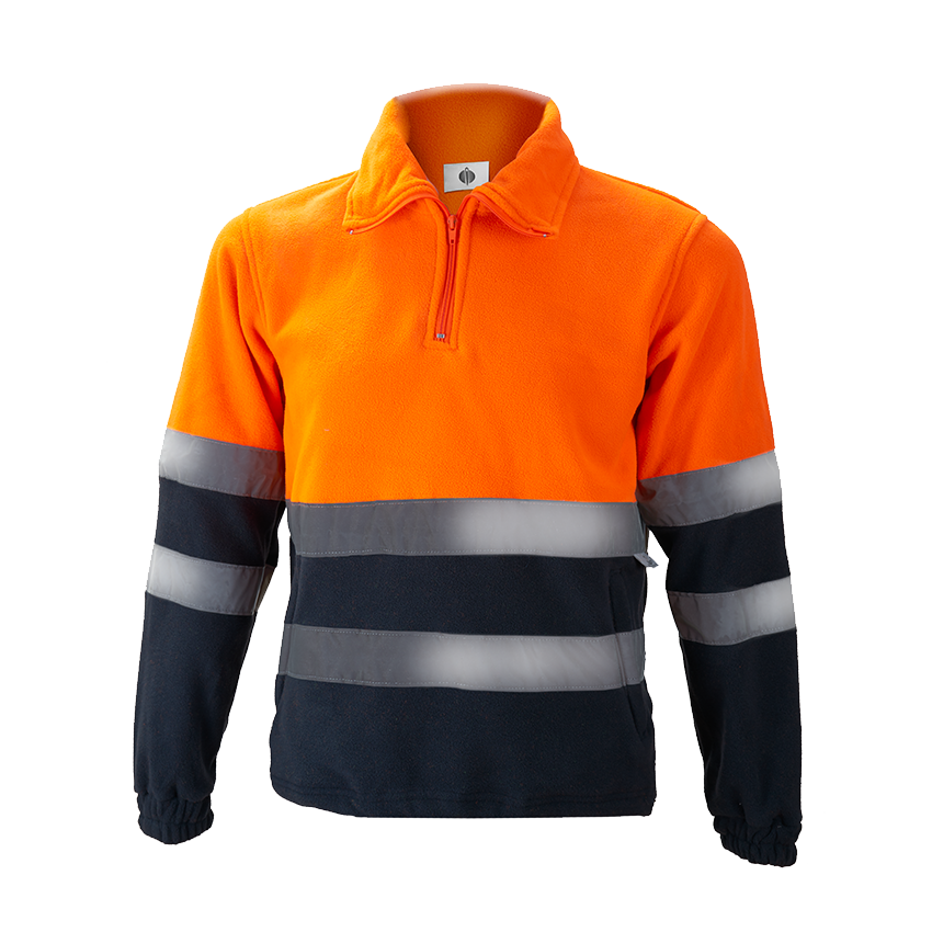 CHAQUETA CHINTEX POLAR ALTA VISIBILIDAD MEDIA CREMALLERA MOD 1091