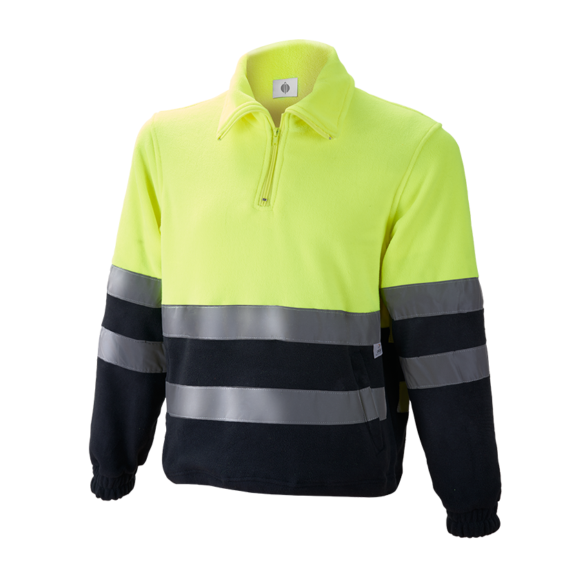CHAQUETA CHINTEX POLAR ALTA VISIBILIDAD MEDIA CREMALLERA MOD 1091