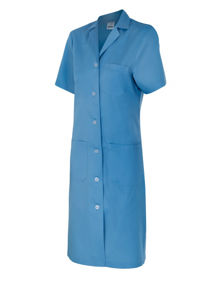 BATA MUJER MANGA CORTA CIERRE DE BOTONES MOD 907