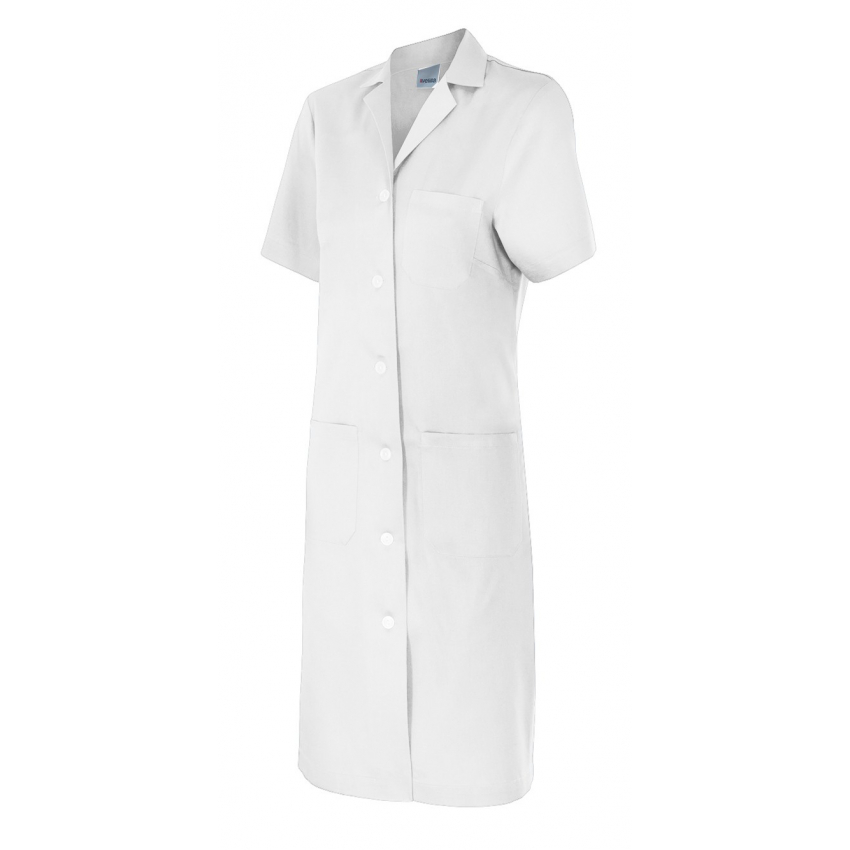 BATA MUJER MANGA CORTA CIERRE DE BOTONES MOD 907