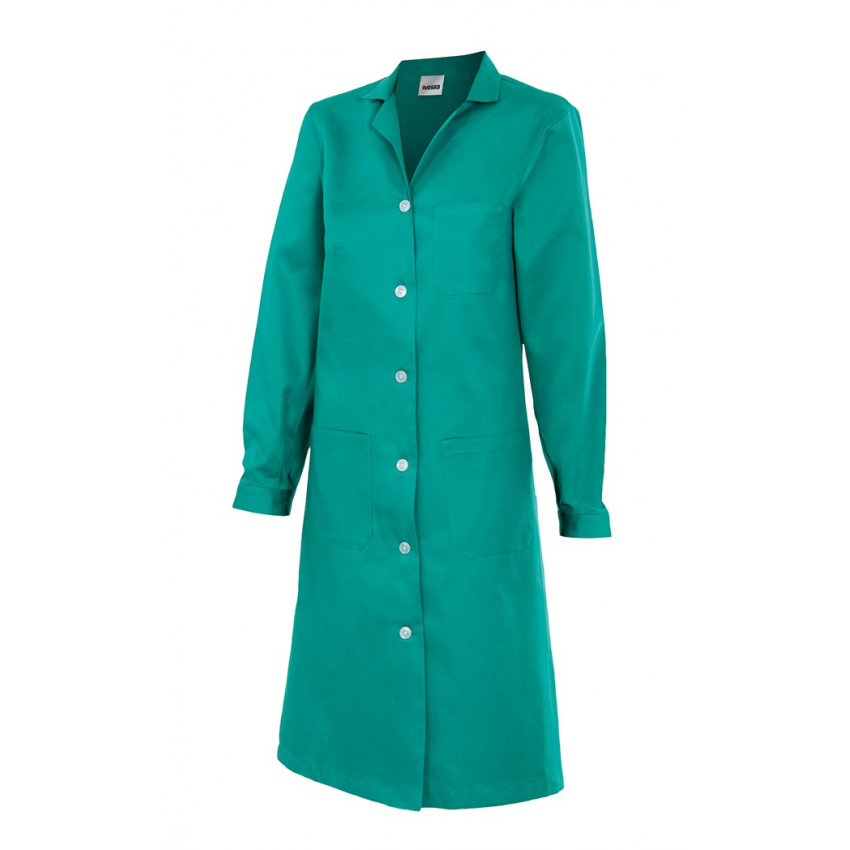 BATA MUJER MANGA LARGA CIERRE BOTONES MOD 908