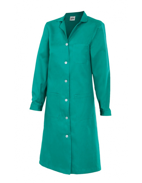 BATA MUJER MANGA LARGA CIERRE BOTONES MOD 908