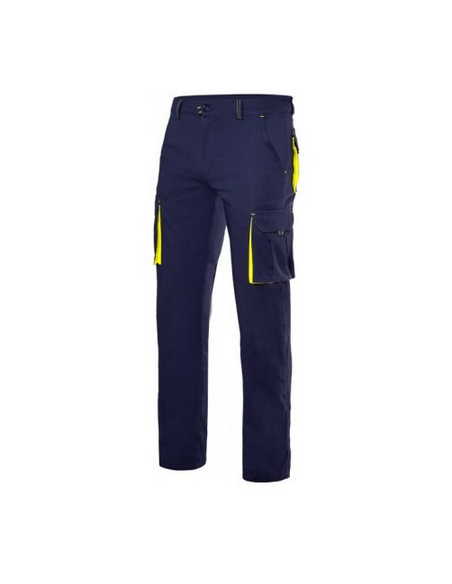 PANTALON STRETCH MULTIBOLSILLOS BICOLOR