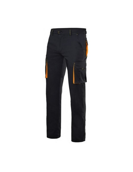 PANTALON STRETCH MULTIBOLSILLOS BICOLOR