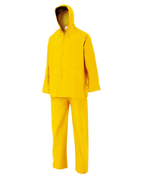 TRAJE DE AGUA DOS PIEZAS CON CAPUCHA EXTERNA MOD 191