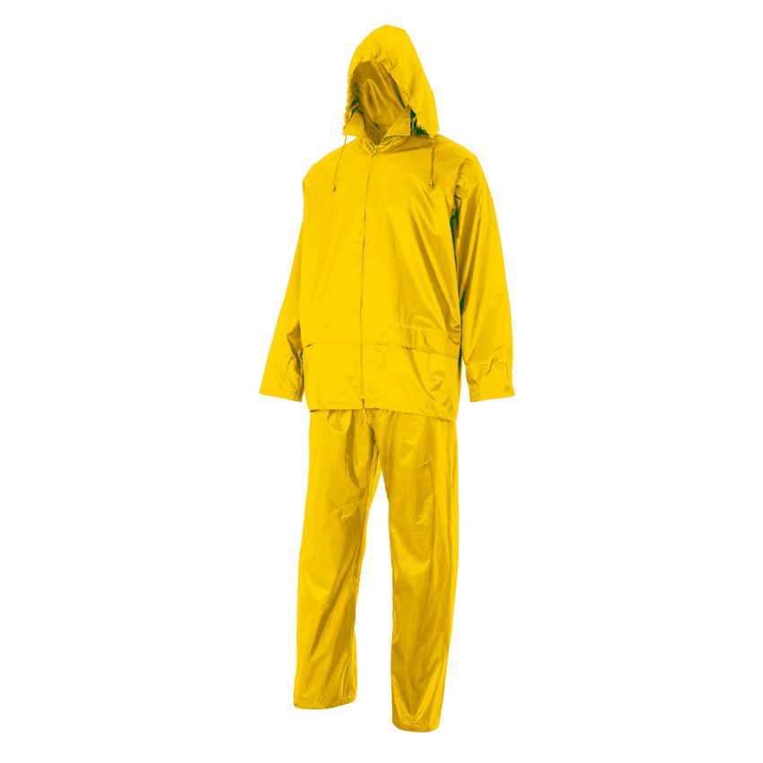 TRAJE DE AGUA DOS PIEZAS CON CAPUCHA EXTERNA MOD 195