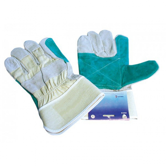 GUANTE PIEL SERRAJE CON REFUERZO