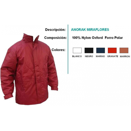 ANORAK MODELO MIRAFLORES MOD 301 2