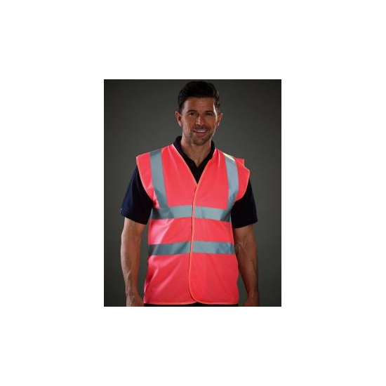 CHALECO ALTA VISIBILIDAD DE SEGURIDAD VARIOS COLORES MOD 43377 2