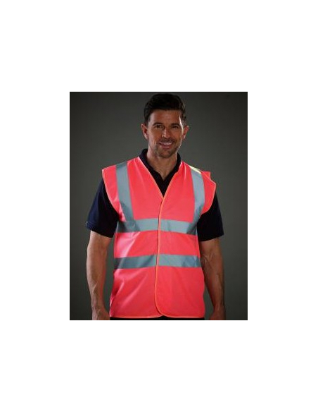 CHALECO ALTA VISIBILIDAD DE SEGURIDAD VARIOS COLORES MOD 43377