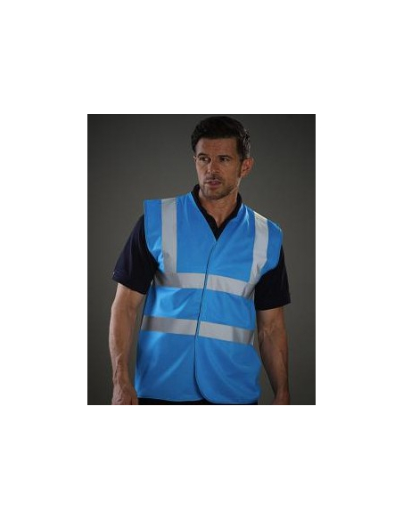 CHALECO ALTA VISIBILIDAD DE SEGURIDAD VARIOS COLORES MOD 43377