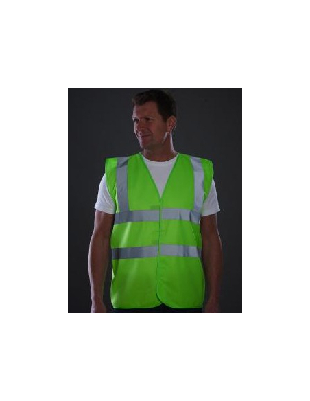 CHALECO ALTA VISIBILIDAD DE SEGURIDAD VARIOS COLORES MOD 43377