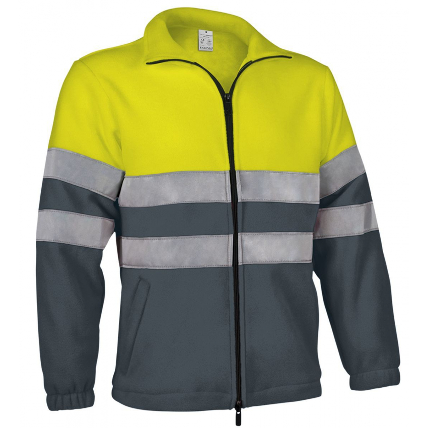 CHAQUETA POLAR ALTA VISIBILIDAD BICOLOR MOD AIRPORT