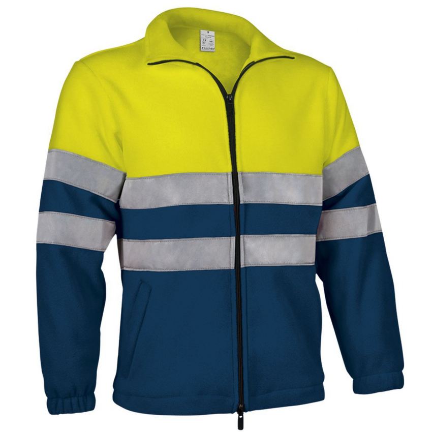 CHAQUETA POLAR ALTA VISIBILIDAD BICOLOR MOD AIRPORT