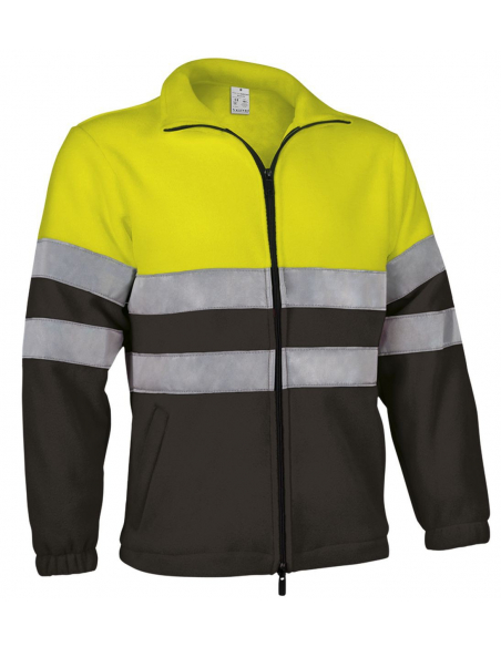 CHAQUETA POLAR ALTA VISIBILIDAD BICOLOR MOD AIRPORT