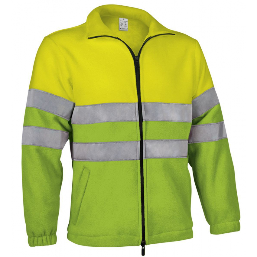 CHAQUETA POLAR ALTA VISIBILIDAD BICOLOR MOD AIRPORT