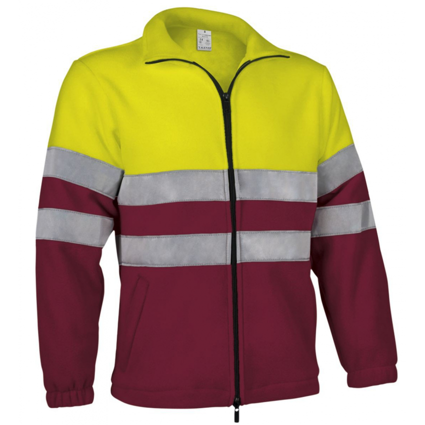 CHAQUETA POLAR ALTA VISIBILIDAD BICOLOR MOD AIRPORT