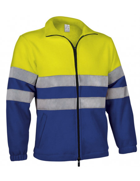 CHAQUETA POLAR ALTA VISIBILIDAD BICOLOR MOD AIRPORT