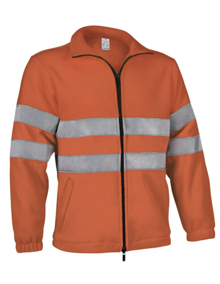 CHAQUETA POLAR ALTA VISIBILIDAD BICOLOR MOD AIRPORT
