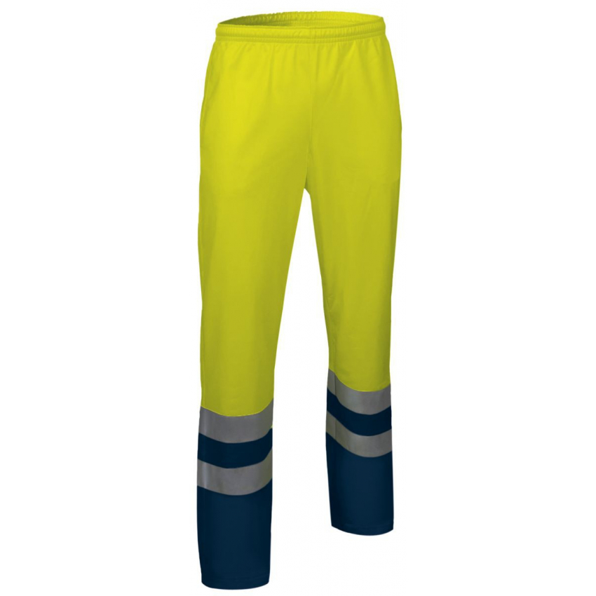 PANTALÓN ALTA VISIBILIDAD BICOLOR CON CINTAS REFLECTANTES MOD BRICK