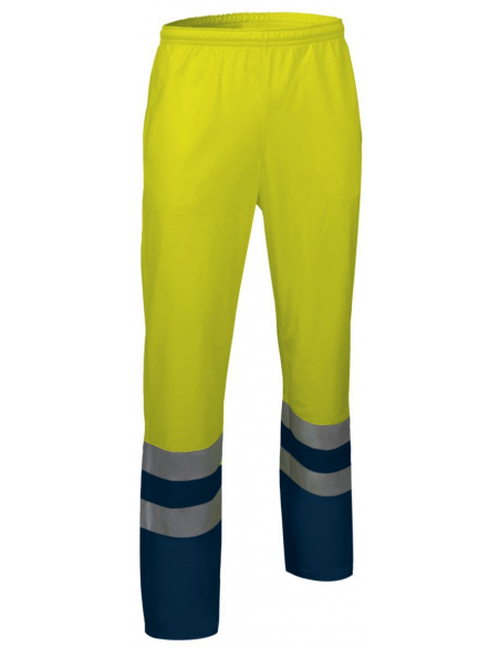 PANTALÓN ALTA VISIBILIDAD BICOLOR CON CINTAS REFLECTANTES MOD BRICK